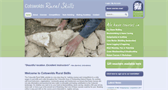 Desktop Screenshot of cotswoldsruralskills.org.uk